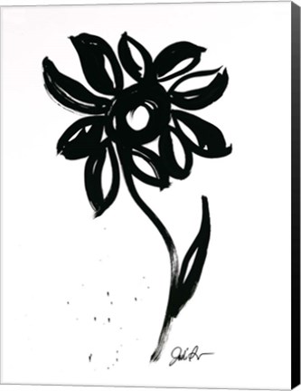 Framed Inked Florals VI Print