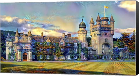 Framed Aberdeenshire Scotland Balmoral Castle Print