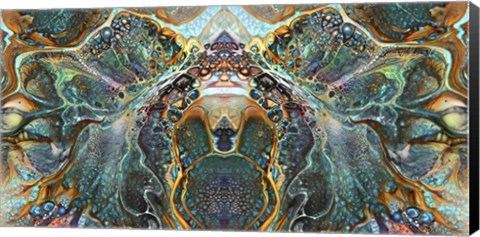 Framed Emerald Bridge Print