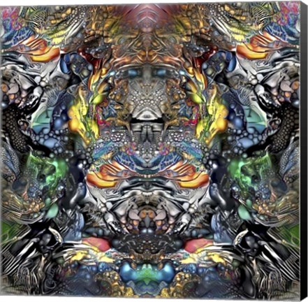 Framed Huitzilopochtli Print