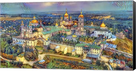 Framed Kyiv Ukraine Kyiv Pechersk Lavra Monastery of the Caves Print