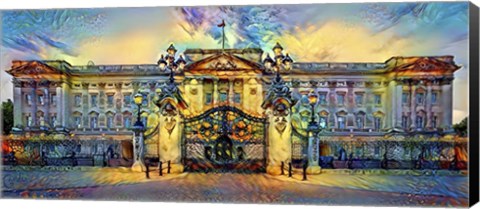 Framed London England Buckingham Palace Print