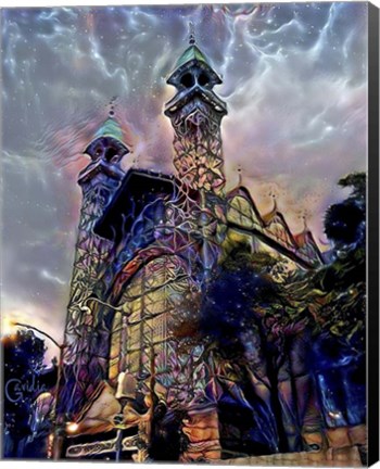 Framed Mexico City Chopo Museum Print