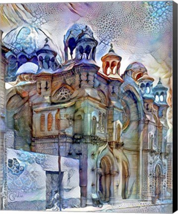 Framed Mexico City Church of the Josefinos Print