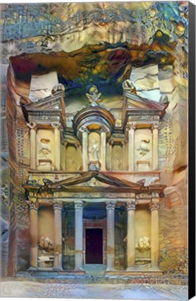 Framed Petra Jordan Print