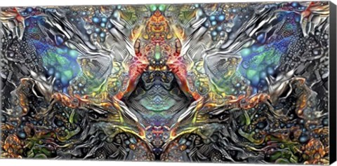 Framed Deceitful Cloak of Religions Print