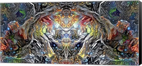 Framed Strange Intelligence Enclosure Print