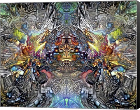 Framed Tlaloc Gestation Print