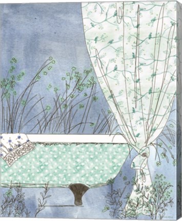 Framed Soak in Nature Print