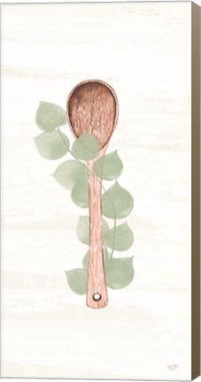 Framed Kitchen Utensils - Wooden Spoon Print