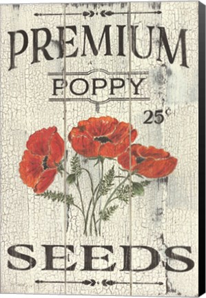 Framed Poppy Seeds Print