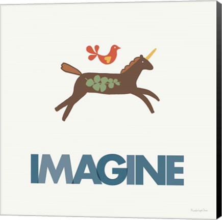 Framed Imagine Print