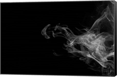 Framed Smoke I Print