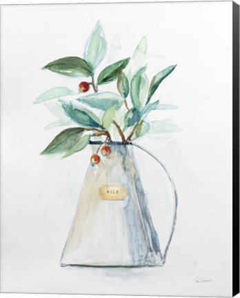 Framed Market Greenery Print