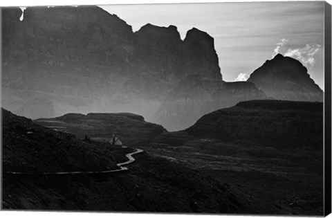 Framed Dolomiti I Print