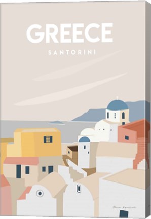 Framed Greece Print