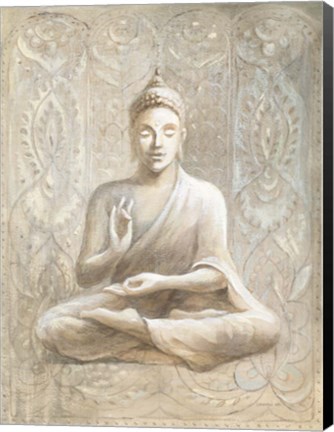 Framed Peace of the Buddha Print