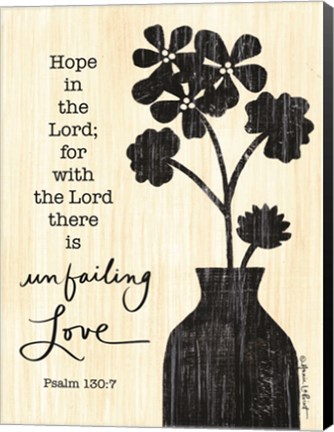 Framed Unfailing Love Print