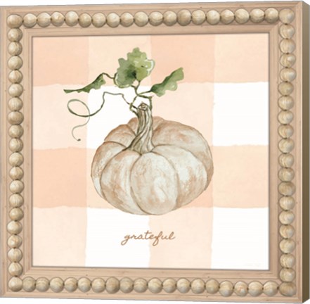 Framed Grateful Pumpkin Print