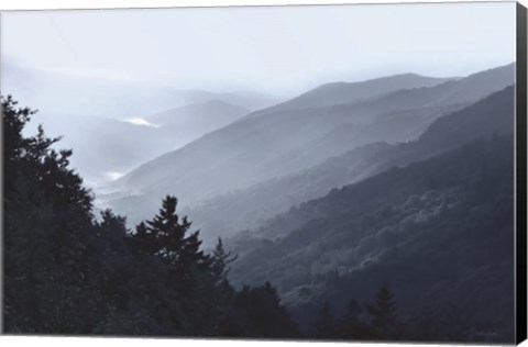 Framed Newfound Gap View Print