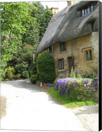 Framed English Cottage Print