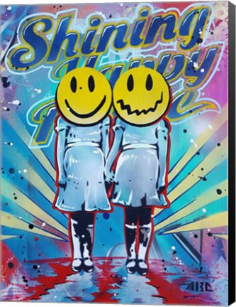 Framed Shining Happy People Print