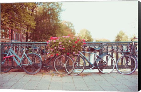 Framed Amsterdam Bikes No. 1 Print