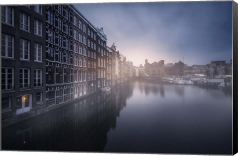 Framed Amsterdam Morning III Print