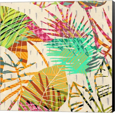 Framed Palm Festoon I Print