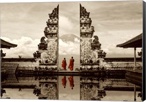 Framed Gates of Heaven, Bali Print