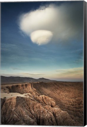 Framed Borrego Clouds Print