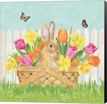 Framed Hoppy Spring V Print