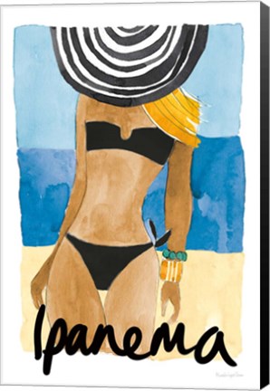 Framed Ipanema Girl Print