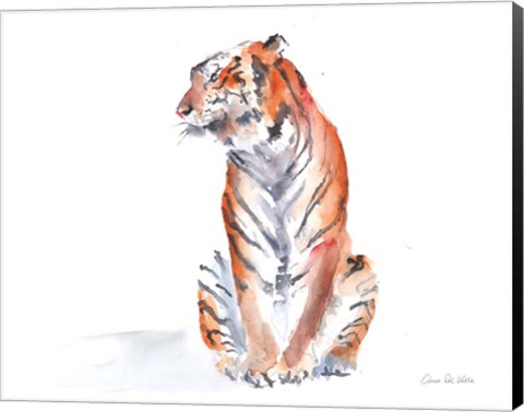 Framed Wild Tiger II Print