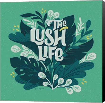 Framed Lush Life V Print