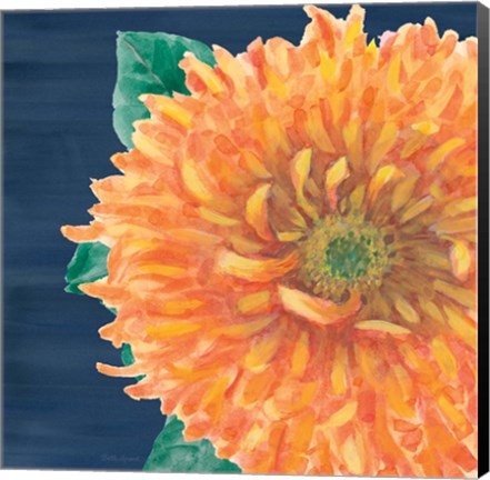 Framed Floral Drama XI Print