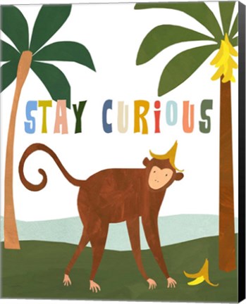 Framed Stay Curious Print