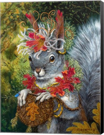 Framed Squirrel&#39;s Dream Print