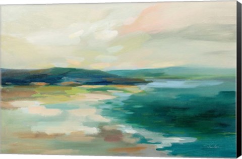 Framed Pastel Lake Print