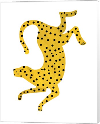 Framed Dotted Cheetah Print