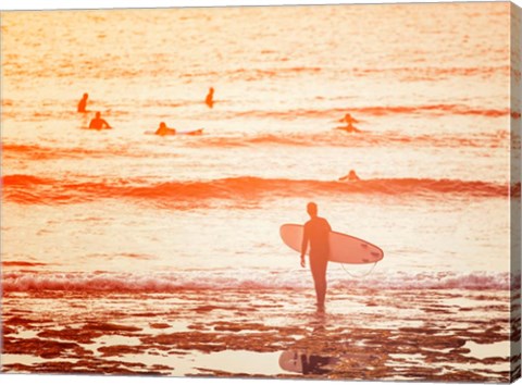 Framed Surfer Print