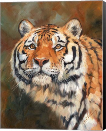 Framed April Tiger Print