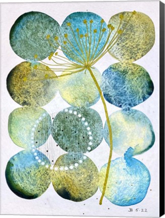 Framed Abstract Botanical 20 Print