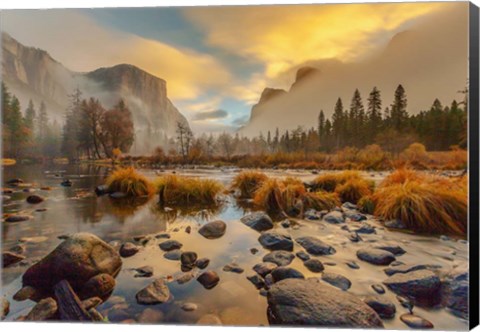 Framed Yosemite Park Print
