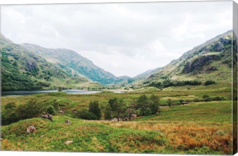 Framed Highland Mountains Print