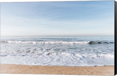 Framed Santa Monica Beach I Print