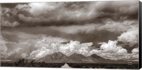 Framed New Mexico Mountains Print