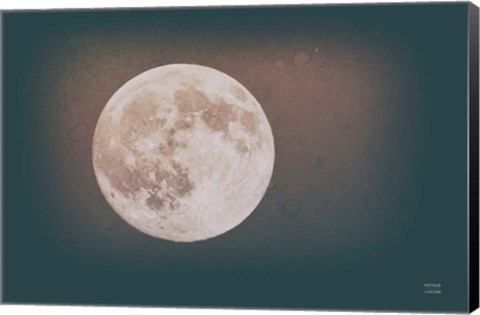 Framed Spring Moon Tones Print