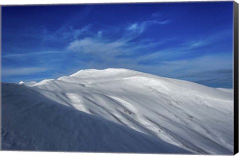 Framed Lights and Shadows on the Apennines, Italy Print