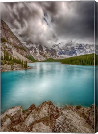 Framed Moraine Lake, Banff National Park, Canada Print